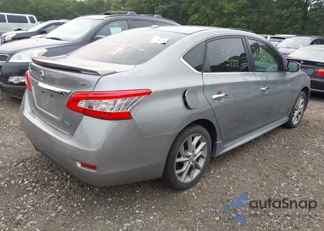 2013 Nissan Sentra Sr из США, поврежденный, VIN 3N1AB7AP1DL674351